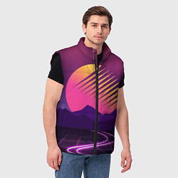 Мужской жилет Digital Sun, цвет: 3D-черный — фото 2