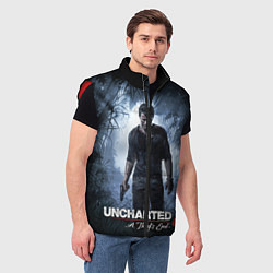 Мужской жилет Uncharted 4: A Thief's End, цвет: 3D-красный — фото 2