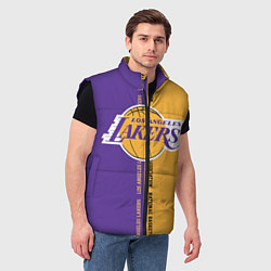Мужской жилет NBA: LA Lakers, цвет: 3D-черный — фото 2