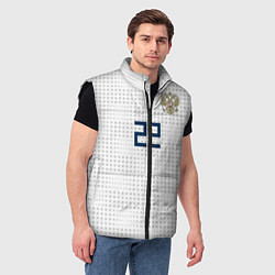 Мужской жилет Дзюба ЧМ-2018, цвет: 3D-черный — фото 2