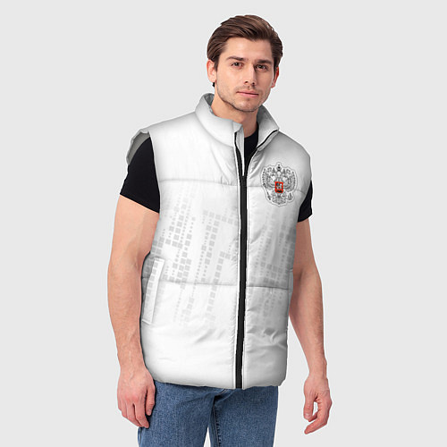 Мужской жилет Russia 2022 The Winner! / 3D-Светло-серый – фото 3