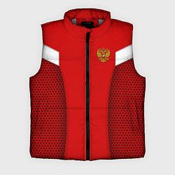 Мужской жилет Russian Team: WC 2018, цвет: 3D-светло-серый