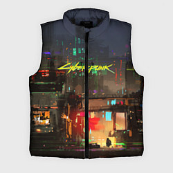 Мужской жилет Cyberpunk 2077: Night City