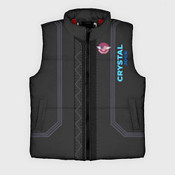 Мужской жилет Cyberpunk 2077: Crystal Jock, цвет: 3D-красный