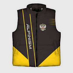 Мужской жилет Alpinism: Yellow Russia, цвет: 3D-светло-серый