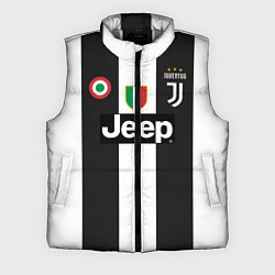 Мужской жилет FC Juventus 18-19, цвет: 3D-светло-серый