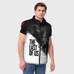 Мужской жилет The Last of Us: White & Black, цвет: 3D-красный — фото 2