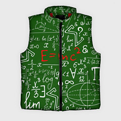 Мужской жилет E=mc2: Green Style, цвет: 3D-красный