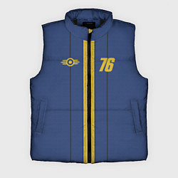 Мужской жилет Fallout: Vault 76, цвет: 3D-черный