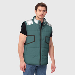 Мужской жилет MHA IZUKU MIDORIYA, цвет: 3D-черный — фото 2