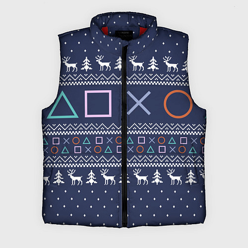 Мужской жилет Winter PS / 3D-Красный – фото 1