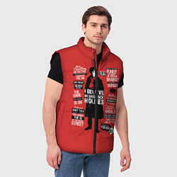 Мужской жилет Шерлок, цвет: 3D-черный — фото 2