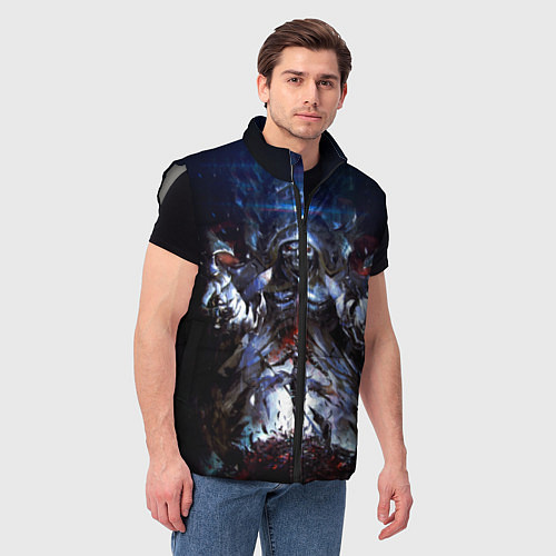 Мужской жилет Overlord / 3D-Светло-серый – фото 3