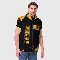Мужской жилет PUBG: Black Fashion, цвет: 3D-красный — фото 2