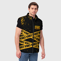 Мужской жилет PUBG: Only Winner, цвет: 3D-черный — фото 2