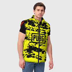 Мужской жилет PUBG: Yellow Stained, цвет: 3D-красный — фото 2