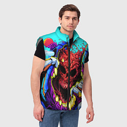 Мужской жилет CS:GO Hyper Beast, цвет: 3D-светло-серый — фото 2