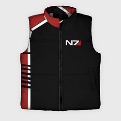 Мужской жилет MASS EFFECT N7, цвет: 3D-светло-серый