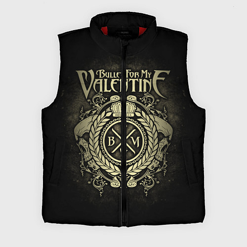 Мужской жилет Bullet For My Valentine / 3D-Красный – фото 1