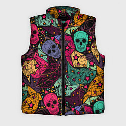 Мужской жилет Маскарад черепов, цвет: 3D-черный