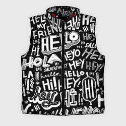 Мужской жилет Hello Pattern
