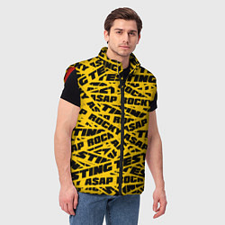 Мужской жилет ASAP Rocky: Light Style, цвет: 3D-красный — фото 2