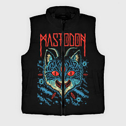 Мужской жилет Mastodon: Demonic Cat, цвет: 3D-черный