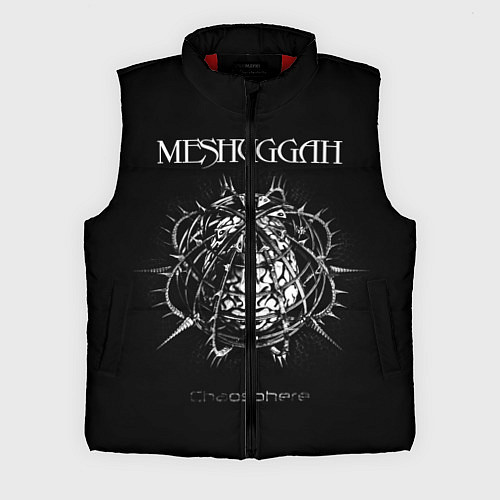 Мужской жилет Meshuggah: Chaosphere / 3D-Красный – фото 1