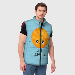 Мужской жилет Драник, цвет: 3D-красный — фото 2