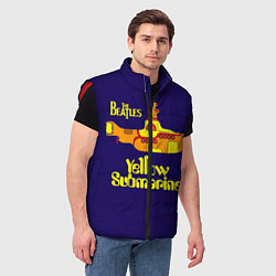 Мужской жилет The Beatles: Yellow Submarine, цвет: 3D-красный — фото 2
