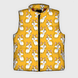 Мужской жилет Корги паттерн, цвет: 3D-красный