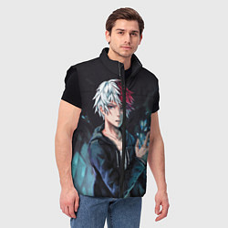 Мужской жилет Лёд, цвет: 3D-черный — фото 2