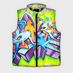 Мужской жилет Неоновая кислота, цвет: 3D-черный