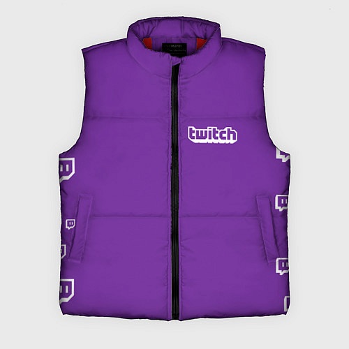 Мужской жилет Twitch Streamer / 3D-Красный – фото 1