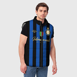 Мужской жилет Internazionale Milano, цвет: 3D-светло-серый — фото 2