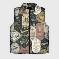 Мужской жилет Этикетки мира Виски