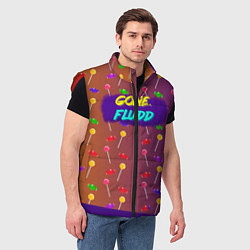 Мужской жилет Gone Fludd art 5, цвет: 3D-красный — фото 2