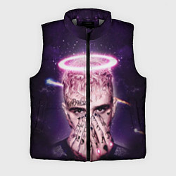 Мужской жилет Lil Peep: Black Angel, цвет: 3D-светло-серый