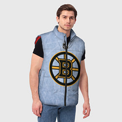 Мужской жилет Boston Bruins: Hot Ice, цвет: 3D-красный — фото 2