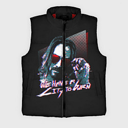 Мужской жилет Cyberpunk 2077: City to Burn