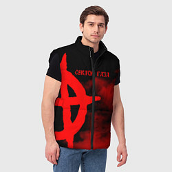 Мужской жилет Сектор Газа, цвет: 3D-черный — фото 2