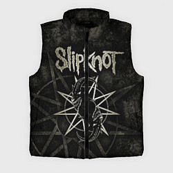 Мужской жилет Slipknot goat, цвет: 3D-черный