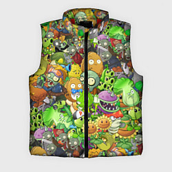 Мужской жилет PLANTS VS ZOMBIES, цвет: 3D-красный