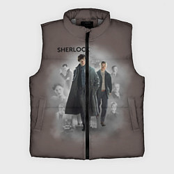 Мужской жилет Sherlock, цвет: 3D-светло-серый