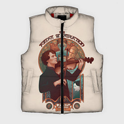 Мужской жилет Sherlock, цвет: 3D-красный