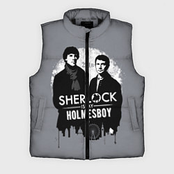 Мужской жилет Sherlock Holmesboy, цвет: 3D-черный