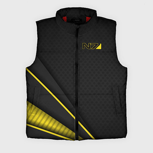 Мужской жилет Mass Effect N7 / 3D-Красный – фото 1