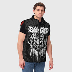 Мужской жилет BABYMETAL, цвет: 3D-красный — фото 2