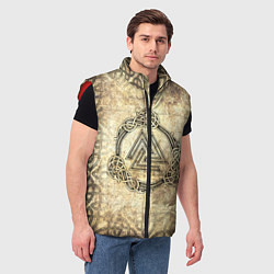 Мужской жилет Валькнут символ павших в битве, цвет: 3D-красный — фото 2