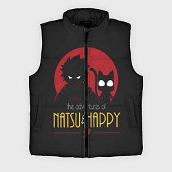 Мужской жилет Хвост Феи Natsu i Happy, цвет: 3D-черный